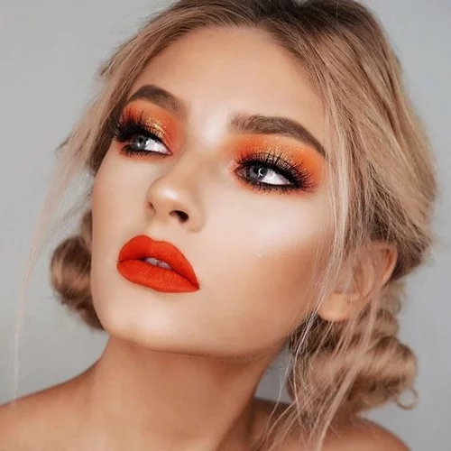 آموزش آرایش صورت پاییزی